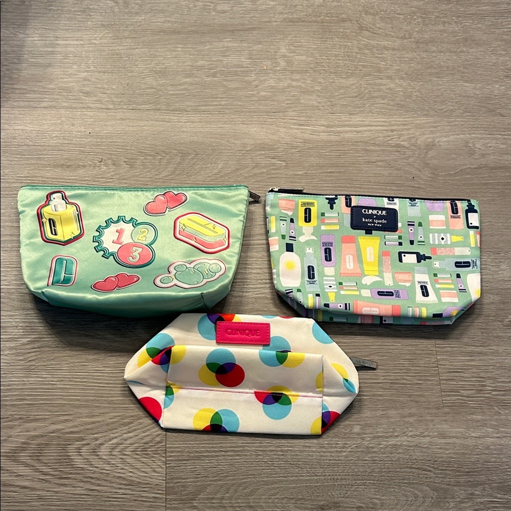 3 Clinique Makeup Bags